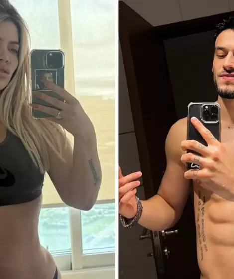 Wanda Nara y Agust�n Bernasconi