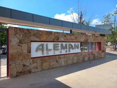 El Club Alem�n de Mendoza, donde se denunciaron los abusos a una menor de edad durante un bautismo de hockey femenino.