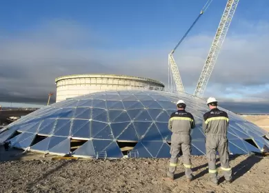 El proyecto Vaca Muerta Oil Sur (VMOS) contin�a sumando avances en sus principales frentes de obra