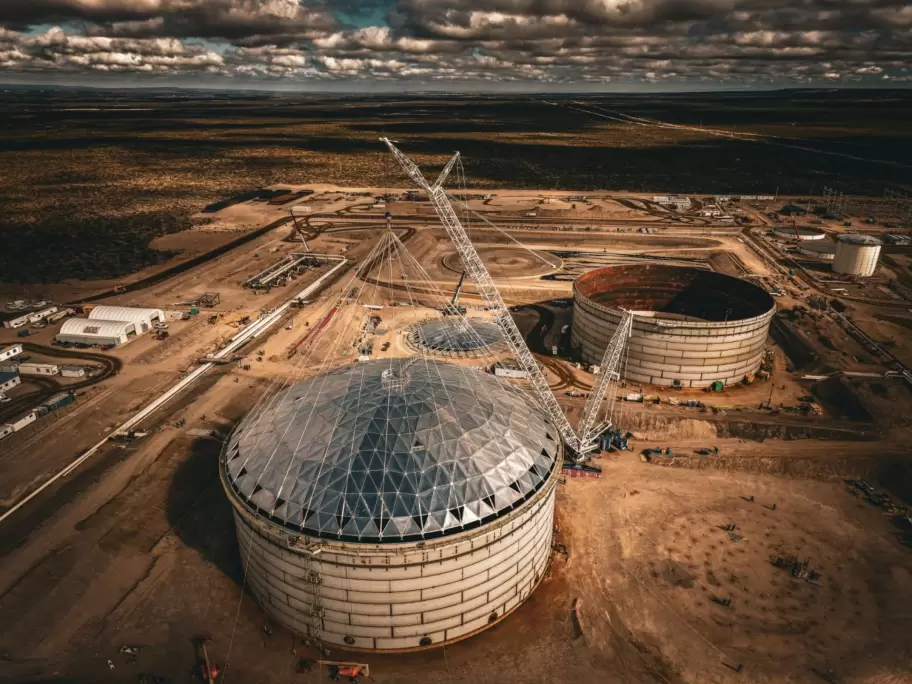 El proyecto Vaca Muerta Oil Sur (VMOS) contin�a sumando avances en sus principales frentes de obra