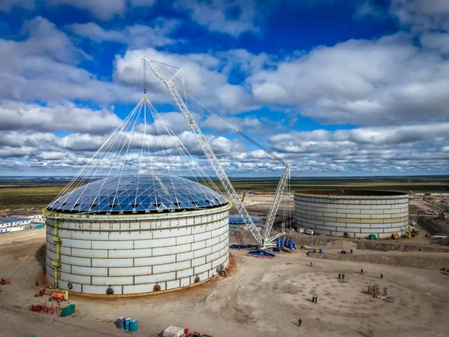 El proyecto Vaca Muerta Oil Sur (VMOS) contin�a sumando avances en sus principales frentes de obra