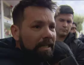 Luis L�pez, pap� de �ngel, el ni�o de 4 a�os que muri� en lo de su madre biol�gica.