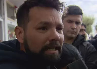 Luis L�pez, pap� de �ngel, el ni�o de 4 a�os que muri� en lo de su madre biol�gica.