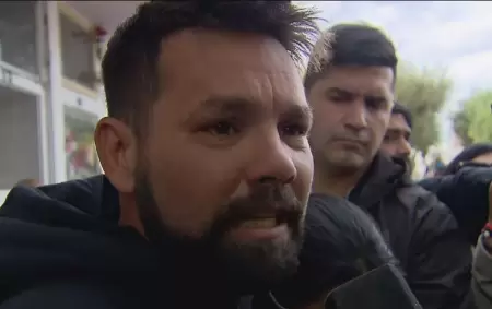 Luis L�pez, pap� de �ngel, el ni�o de 4 a�os que muri� en lo de su madre biol�gica.