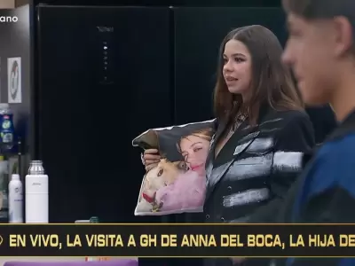 Anna irrumpi� en la casa m�s famosa del pa�s