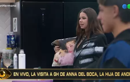 Anna irrumpi� en la casa m�s famosa del pa�s