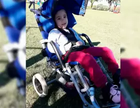 Luana Cabral, la adolescente de 15 a�os con par�lisis cerebral hallada muerta en su casa