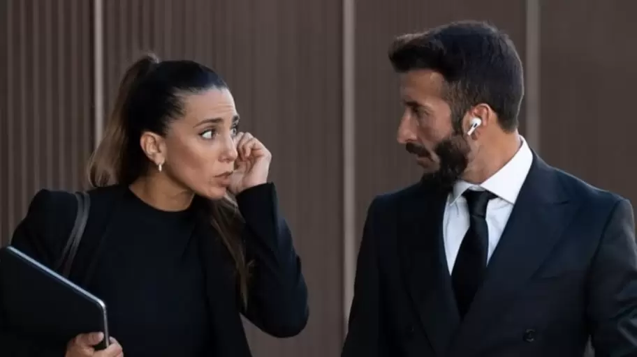 Cinthia Fern�ndez acompa�� a Roberto Castillo a Comodoro Rivadavia a tomar la defensa del padre de �ngel L�pez