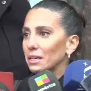 Cinthia Fern�ndez apareci� quebrada en llanto y fulmin� a los jueces por el caso �ngel L�pez