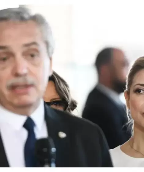 Alberto Fern�ndez y �Fabiola Ya�ez