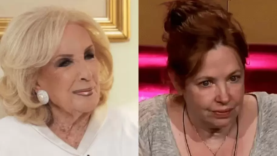 Mirtha Legrand record� el inicio de su hist�rico enfrentamiento con Andrea Del Boca