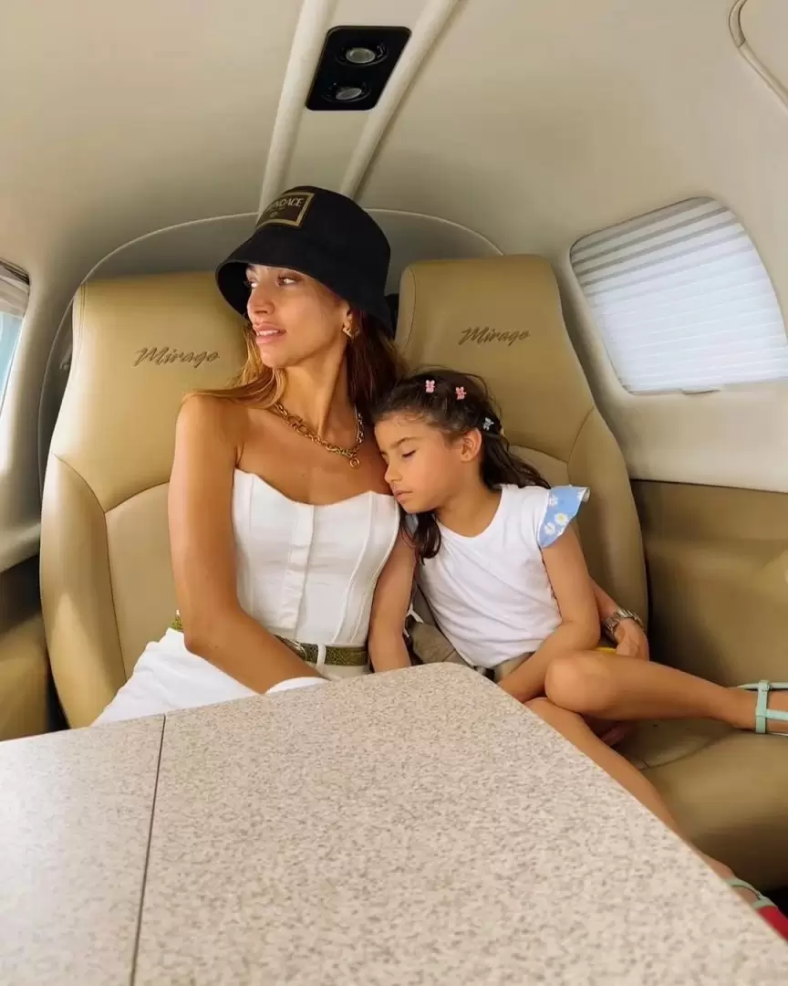 Sol Abraham habr�a visto a su hija antes de volar a La Casa de los Famosos