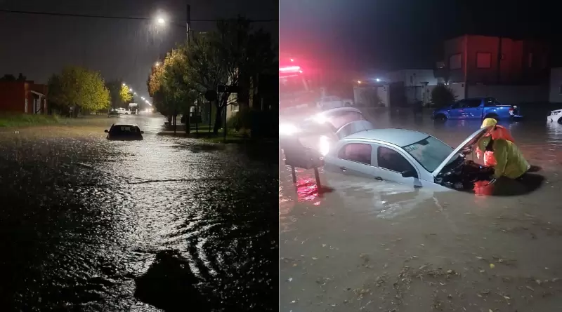 Coronel Su�rez bajo el agua