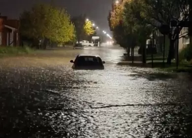 Coronel Su�rez bajo el agua
