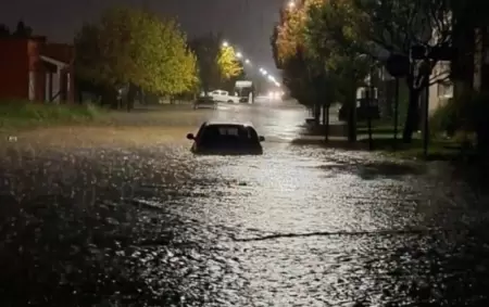 Coronel Su�rez bajo el agua