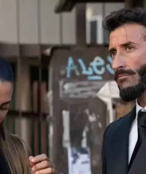 Cinthia Fern�ndez y Roberto Castillo viajaron a Comodoro Rivadavia para representar al pap� de �ngel L�pez.