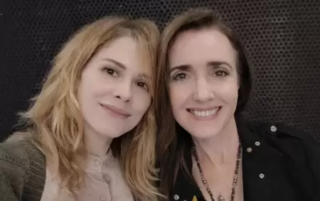 Lilia Lemoine y Victoria Villarruel