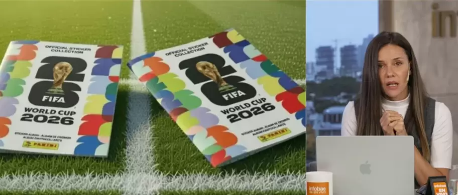 Luciana Rubinska cont� que compr� sin saberlo una versi�n no oficial del �lbum del pr�ximo Mundial