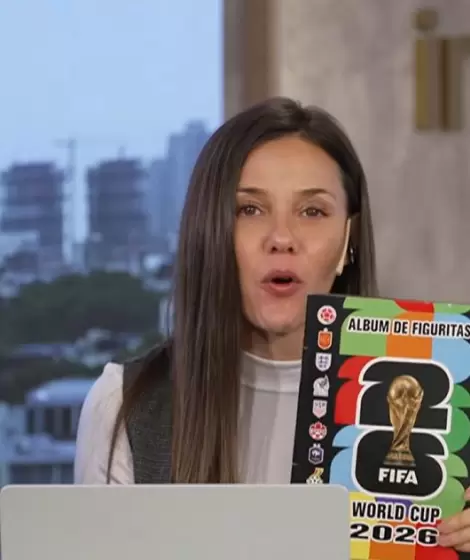 Luciana Rubinska cont� que compr� sin saberlo una versi�n no oficial del �lbum del pr�ximo Mundial