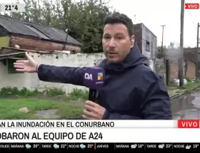 El movilero Diego Lewen y su camar�grafo sufrieron un robo en Dock Sud.