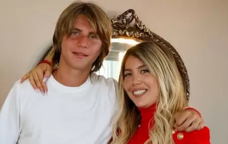 Wanda Nara desorient� a su hijo con un llanto actuado