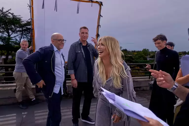 Wanda Nara comenzó a grabar una serie vertical para las plataformas de Telefe