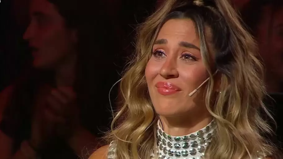 Jimena Bar�n se emocion� al escuchar la historia de Jerem�as Vespasiano