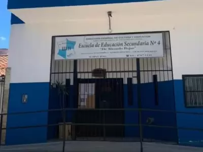 La Escuela Secundaria Ricardo Rojas Media N�4 de San Mart�n.
