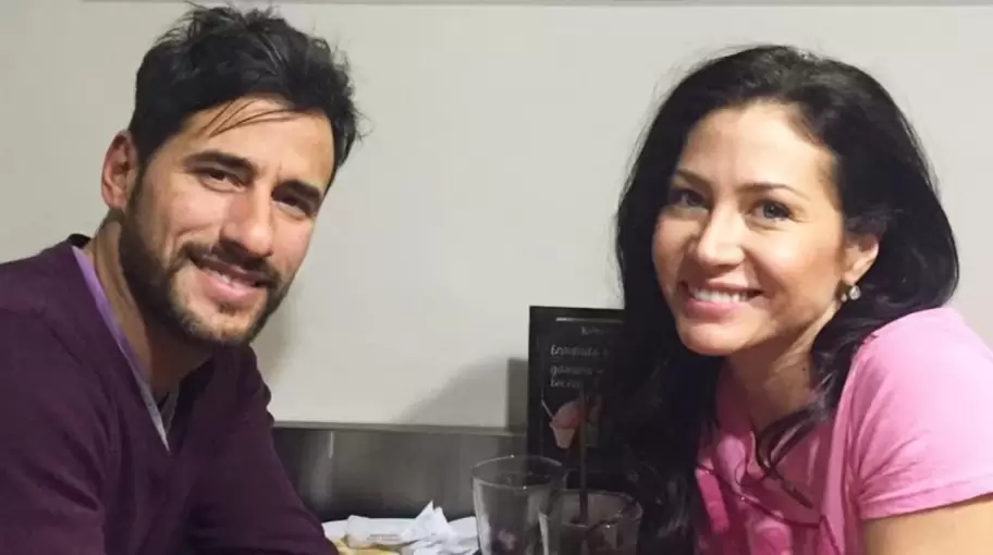 Adabel Guerrero y Mart�n Lamela