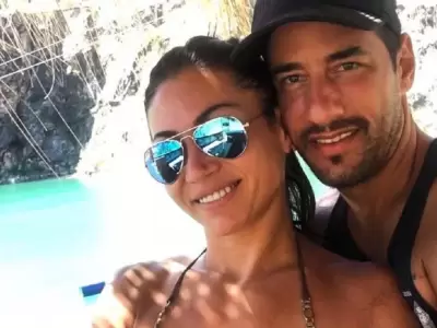 Adabel Guerrero y Mart�n Lamela