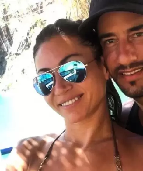Adabel Guerrero y Mart�n Lamela