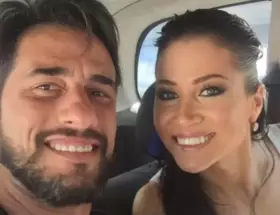 Adabel Guerrero y Mart�n Lamela