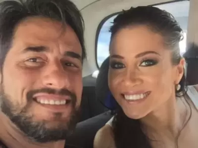 Adabel Guerrero y Mart�n Lamela