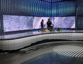 La escenograf�a de LN+