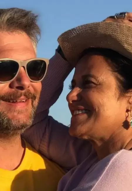 Mar�a Fernanda Callej�n y Ricky Diotto.