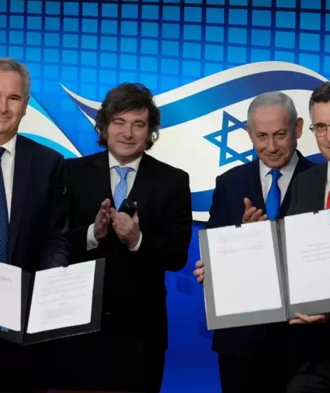 Javier Milei recibi� el Honoris Causa de la Universidad de Bar-Ilan.