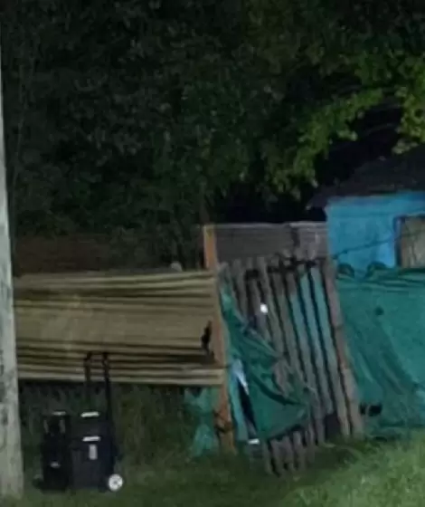 Claypole: un nene cav� en el patio y encontr� el cuerpo de su madre enterrado