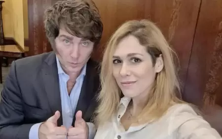 Javier Milei y Lilia Lemoine