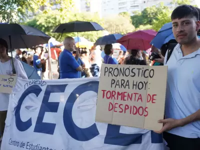 Trabajadores del SMN en pie de lucha