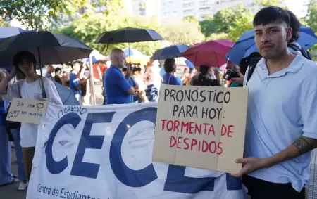 Trabajadores del SMN en pie de lucha