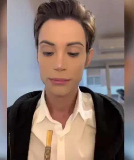 Felipe Pettinato esper� el veredicto tomando mate