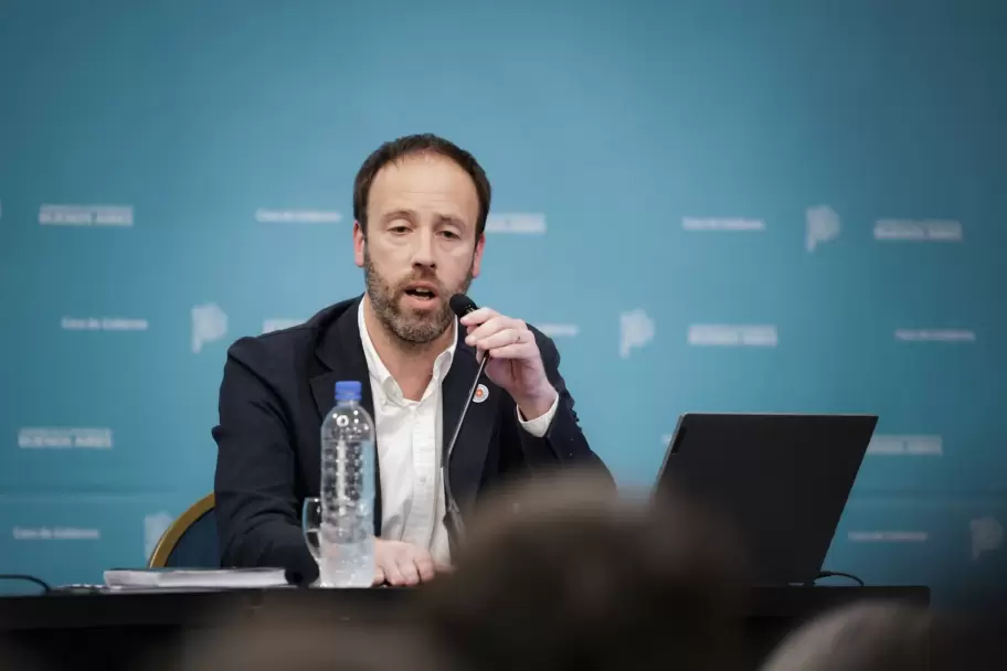 Pablo L�pez, ministro de Econom�a bonaerense