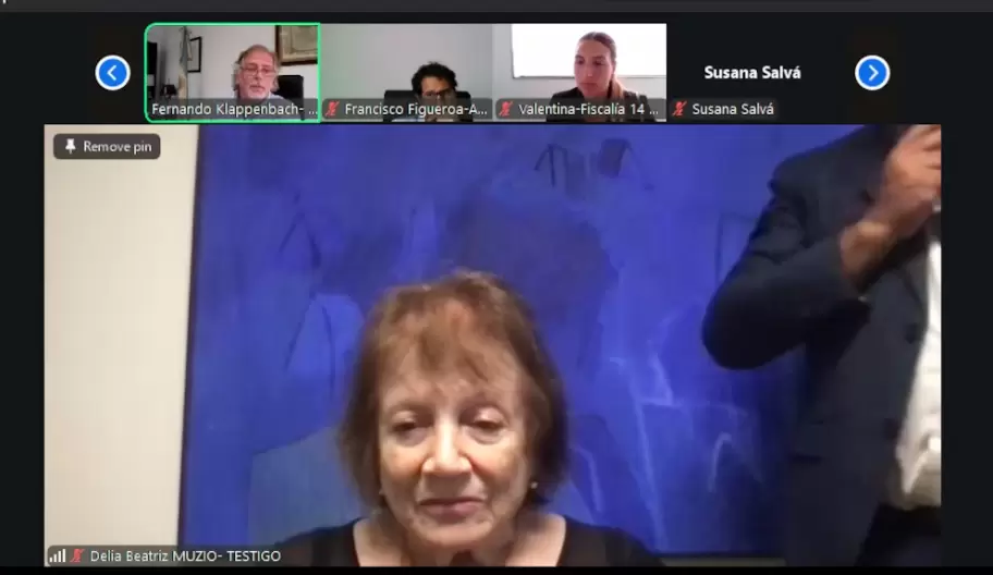 Beatriz Muzio, la madre del neur�logo fallecido Melchor Rodrigo.