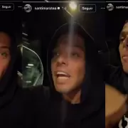 De influencer a infractor: le sacaron la licencia de conducir a Santiago Maratea por hacerse el vivo en las redes