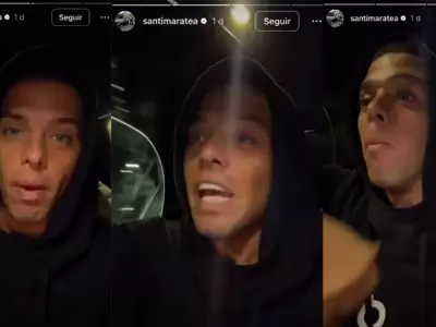 Le sacaron la licencia de conducir a Santiago Maratea por hacerse el vivo en las redes