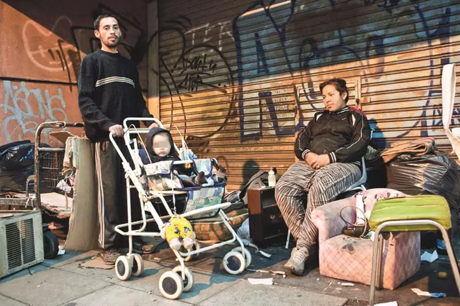 Casi 6 de cada 10 personas en situación de calle llevan dos años o menos en esa situación