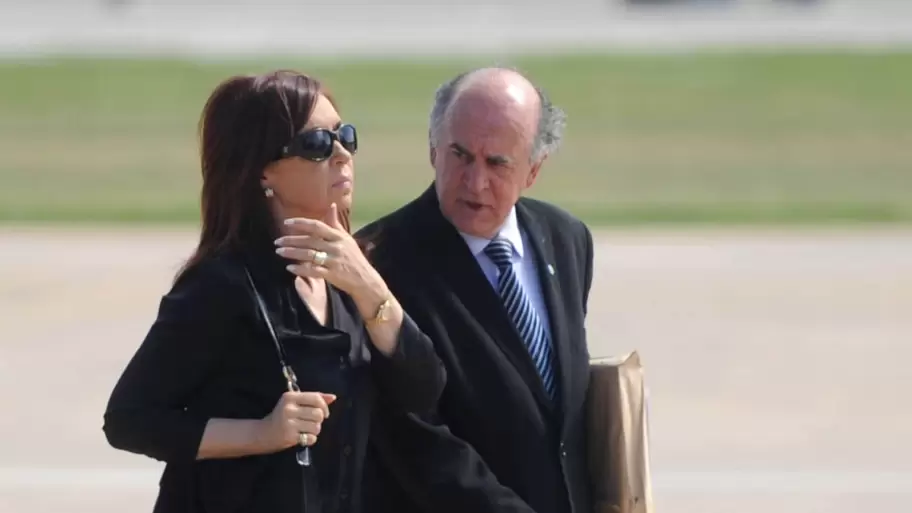 Cristina Fern�ndez de Kirchner y Oscar Parrilli