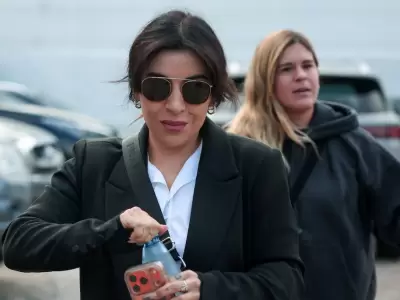 Gianinna Maradona declar� durante seis horas en el juicio por la muerte de Diego Armando Maradona.