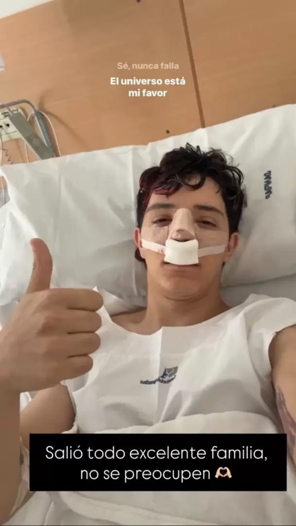 Nicol�s Behringer entre fama, cirug�a y mudanza