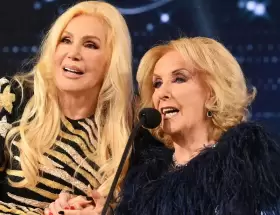 Mirtha Legrand y Susana Gim�nez